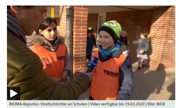 Unsere Streitschlichter Im Ard Morgenmagazin Schule Langbargheide Bildungshaus Lurup